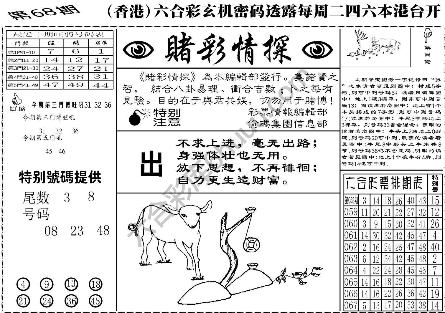 赌彩情探