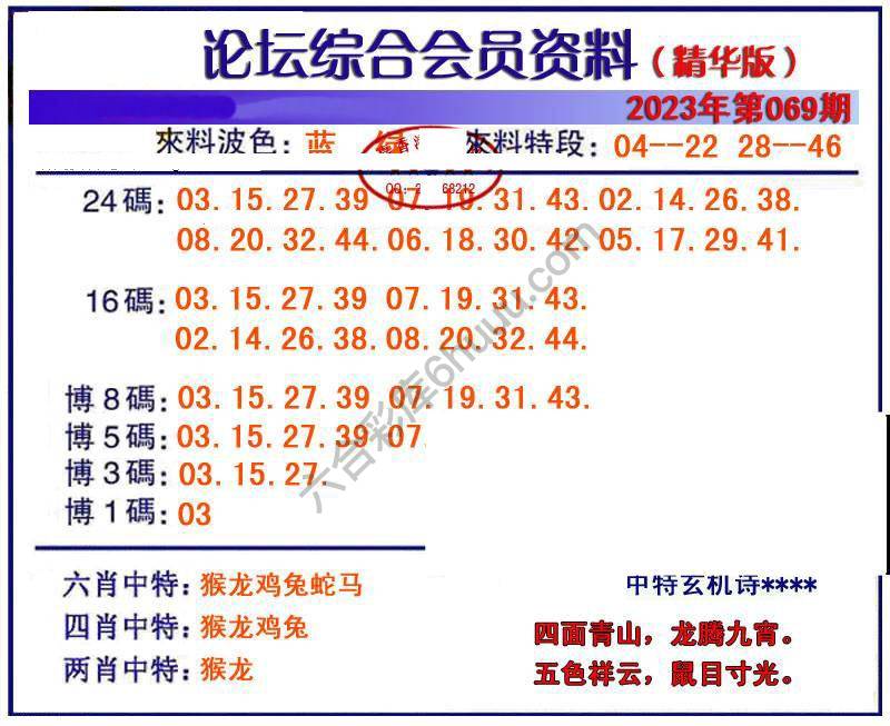 综合会员资料