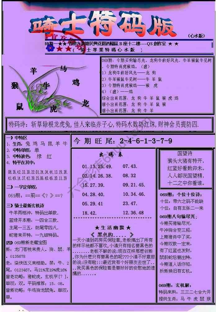 另类骑士特码版