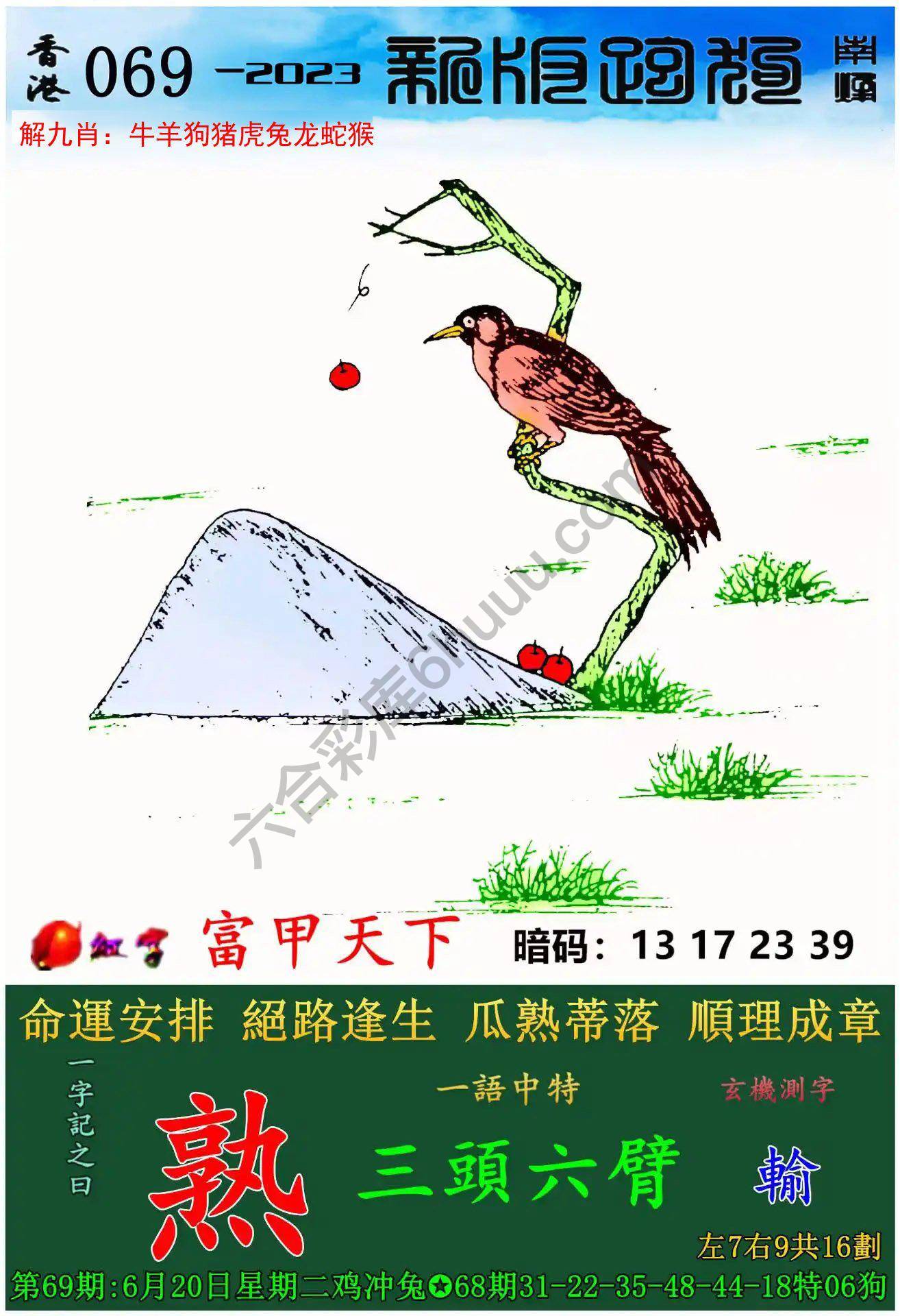 跑狗图（新版）