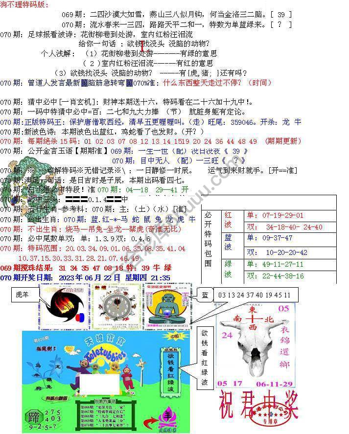 青龙五鬼报