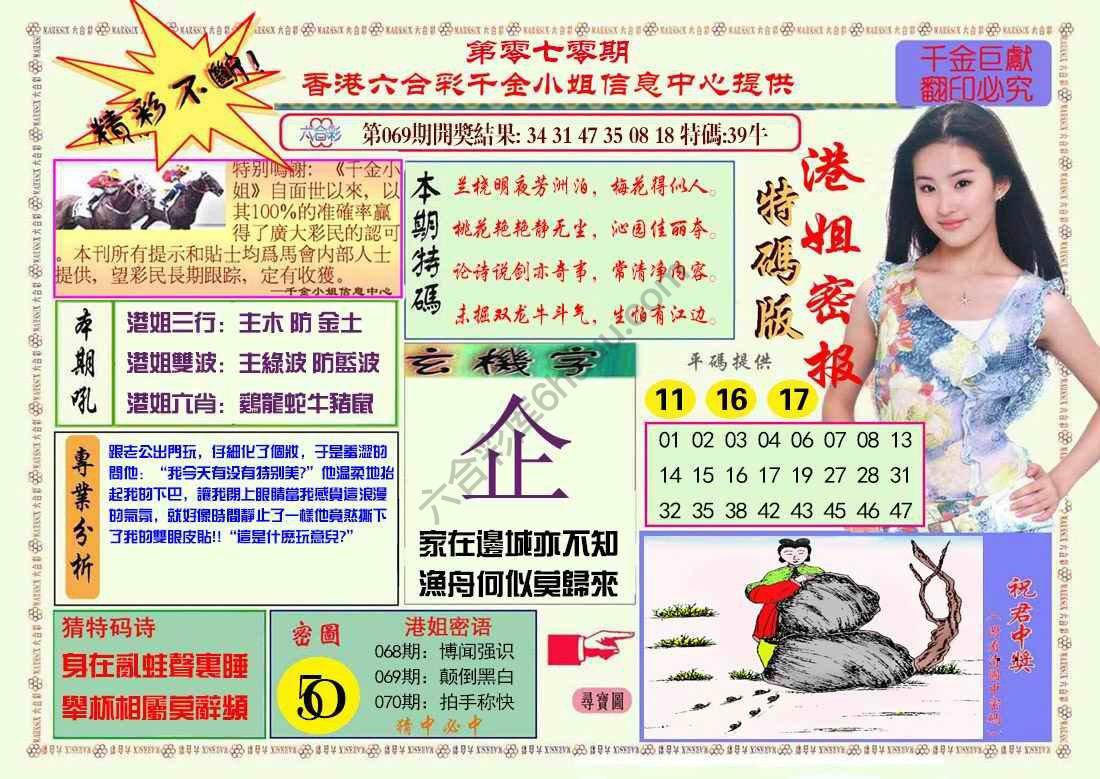 港姐密报