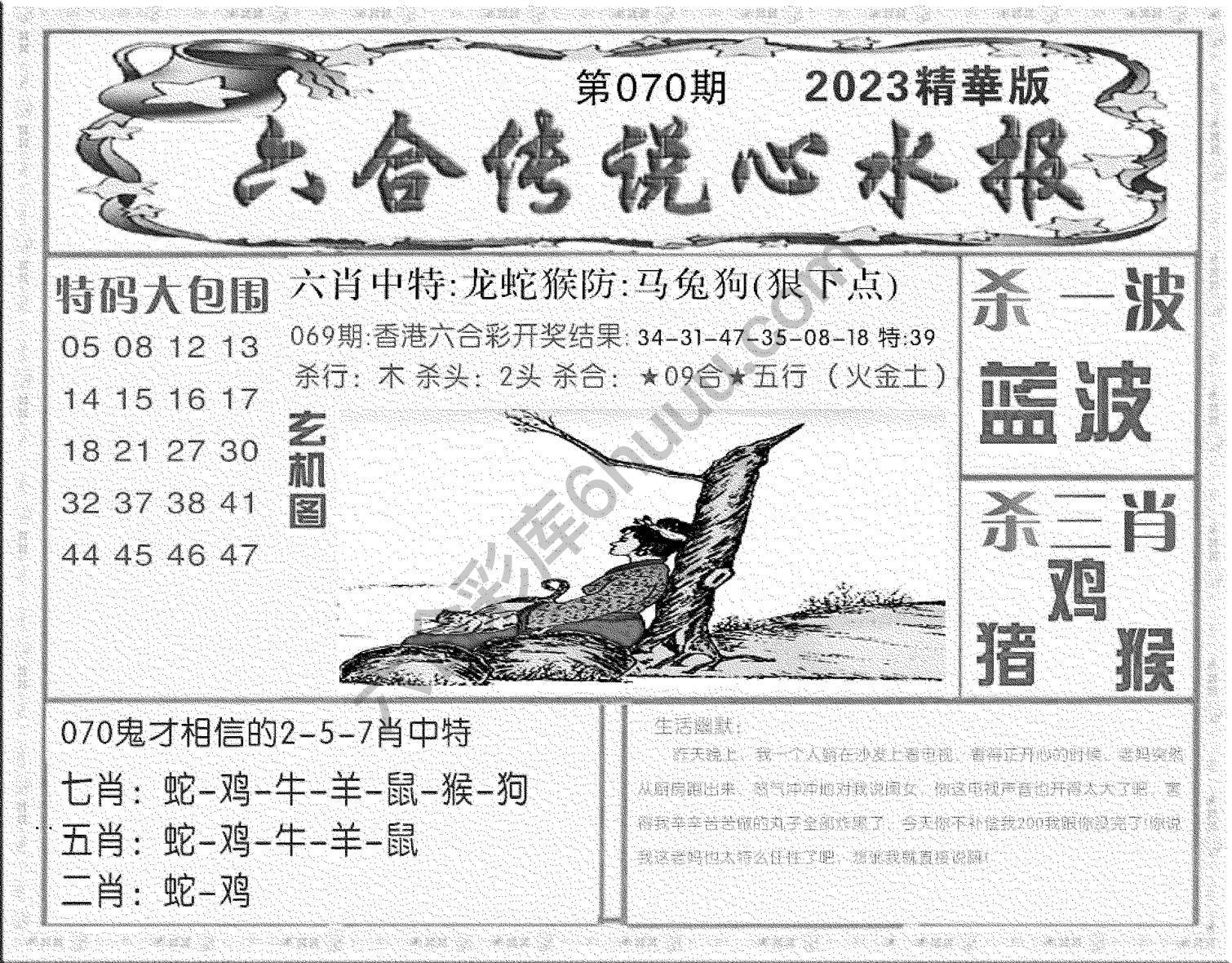 六合传说心水报