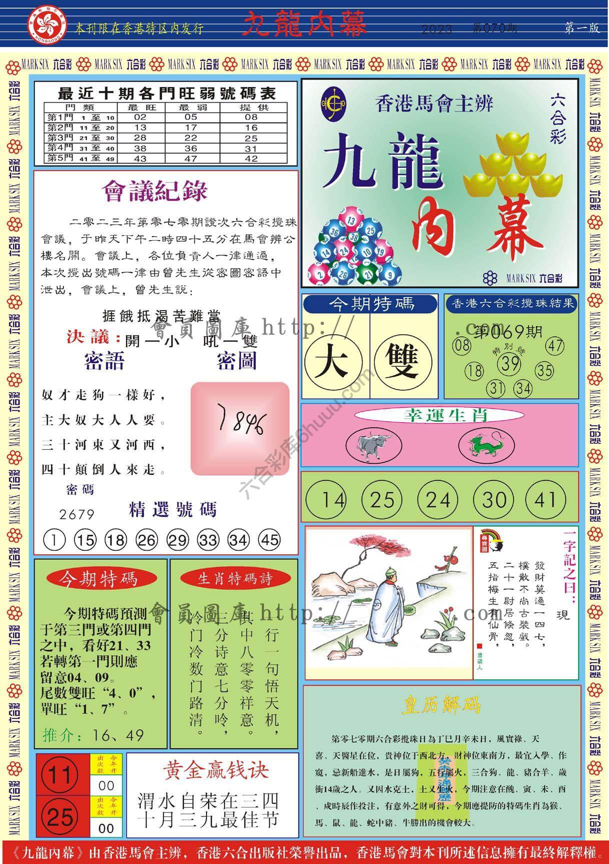 九龙内幕