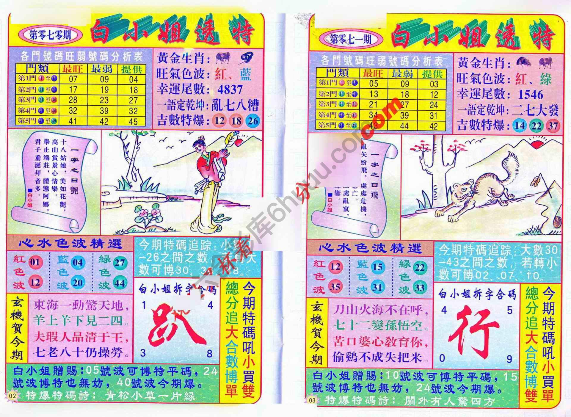 白小姐透特
