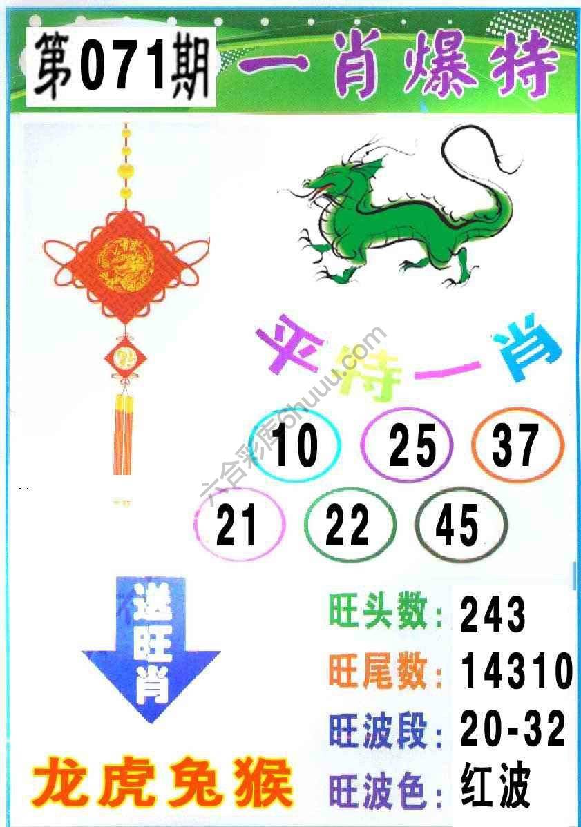 一肖爆特（新版）