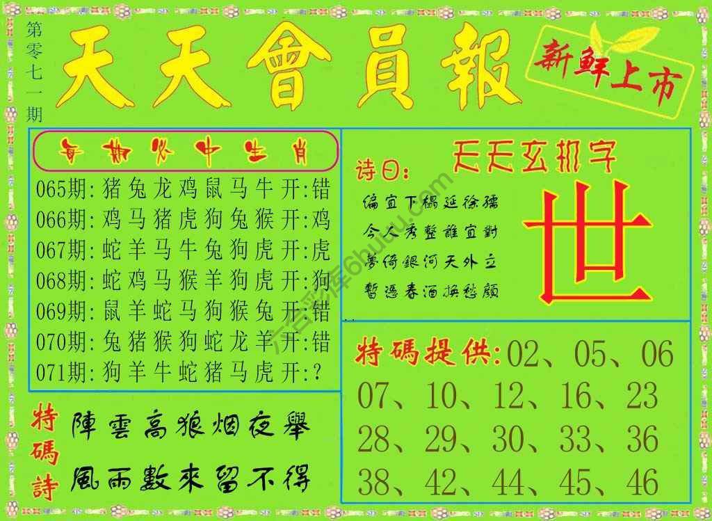 天天会员报