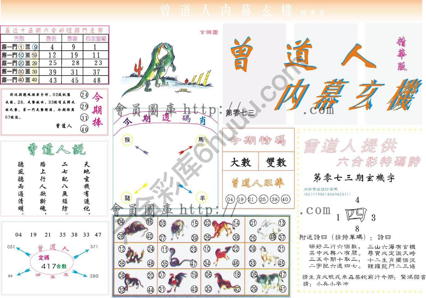 曾道人内幕玄机(精华版)