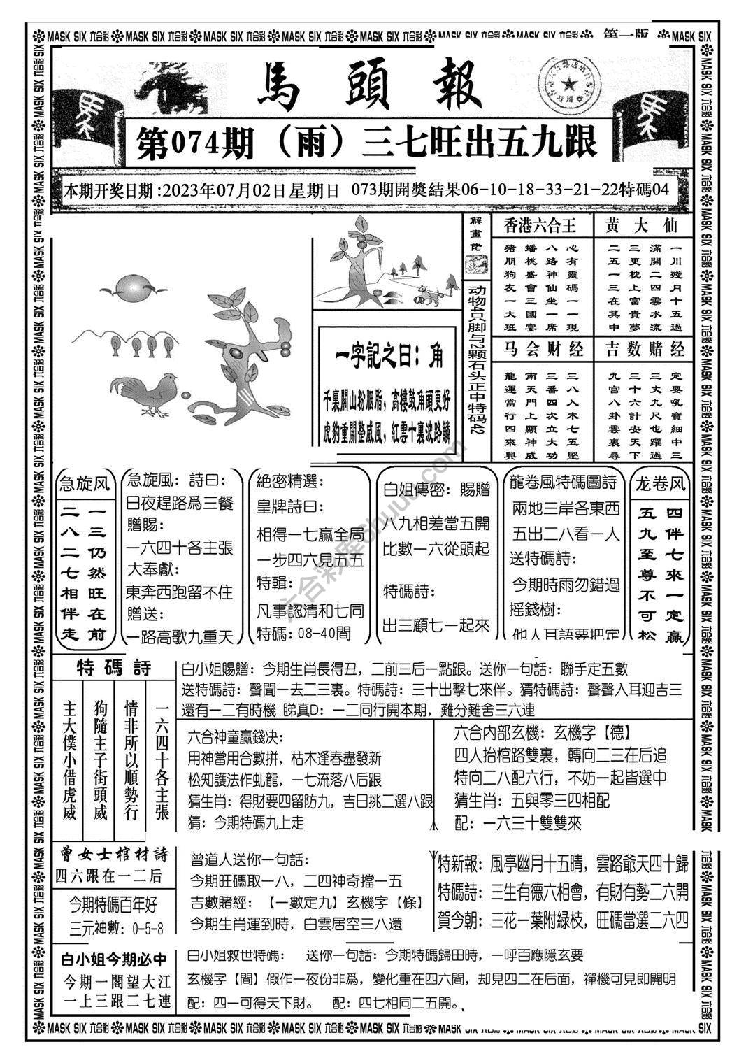 马头报