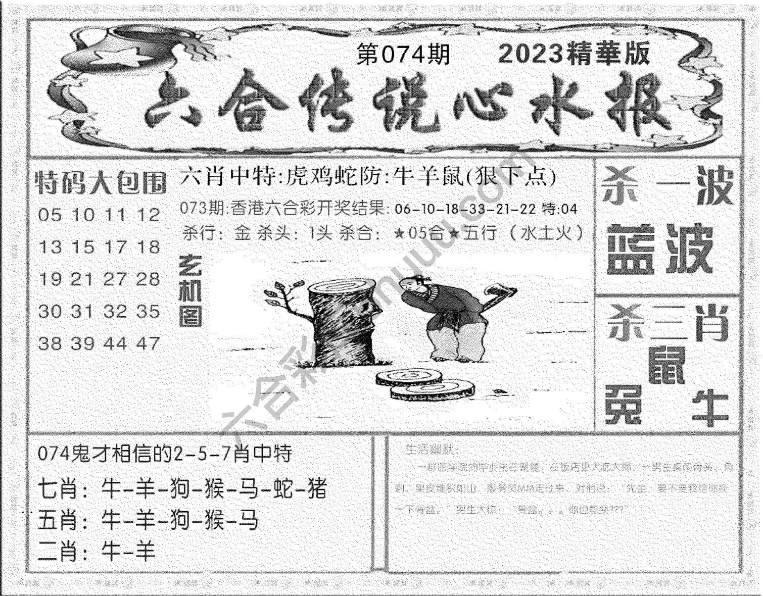 六合传说心水报