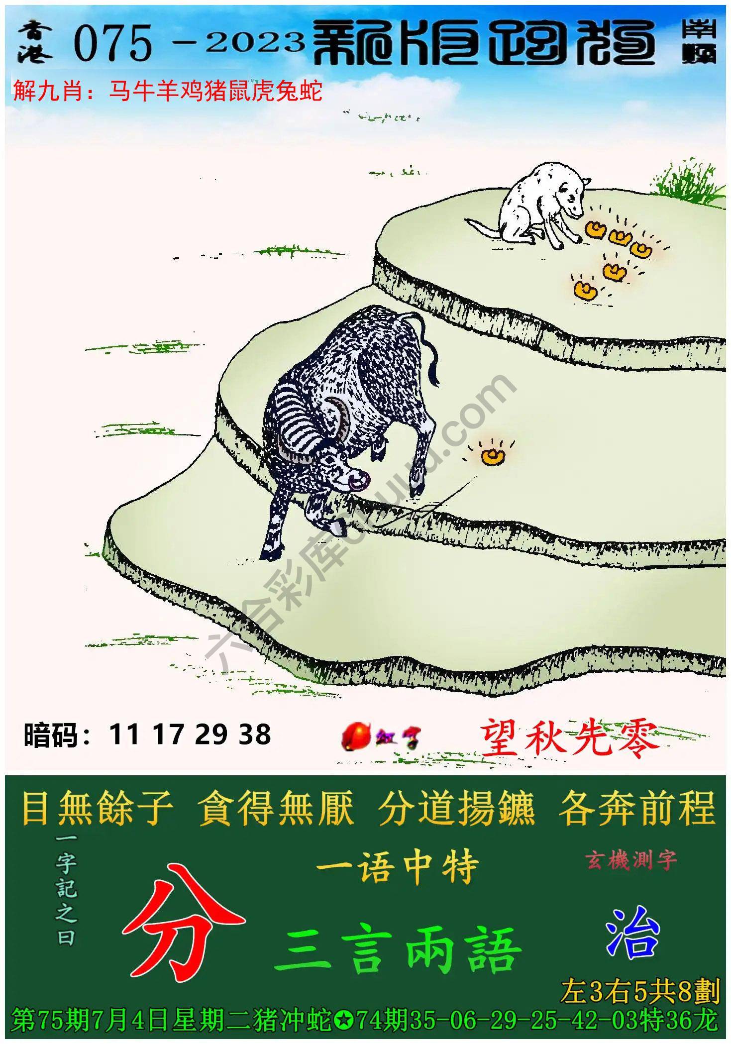跑狗图（新版）
