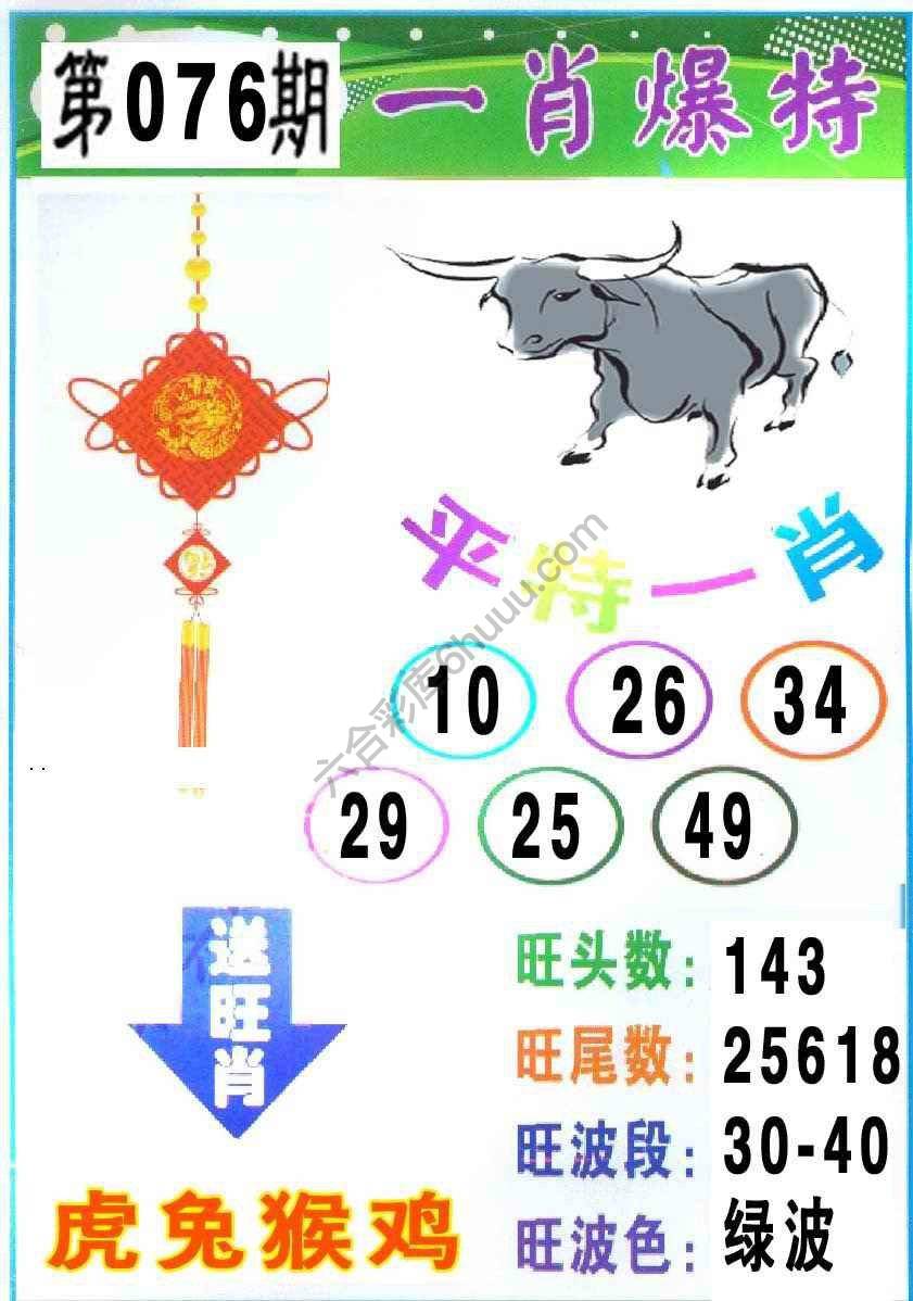 一肖爆特（新版）