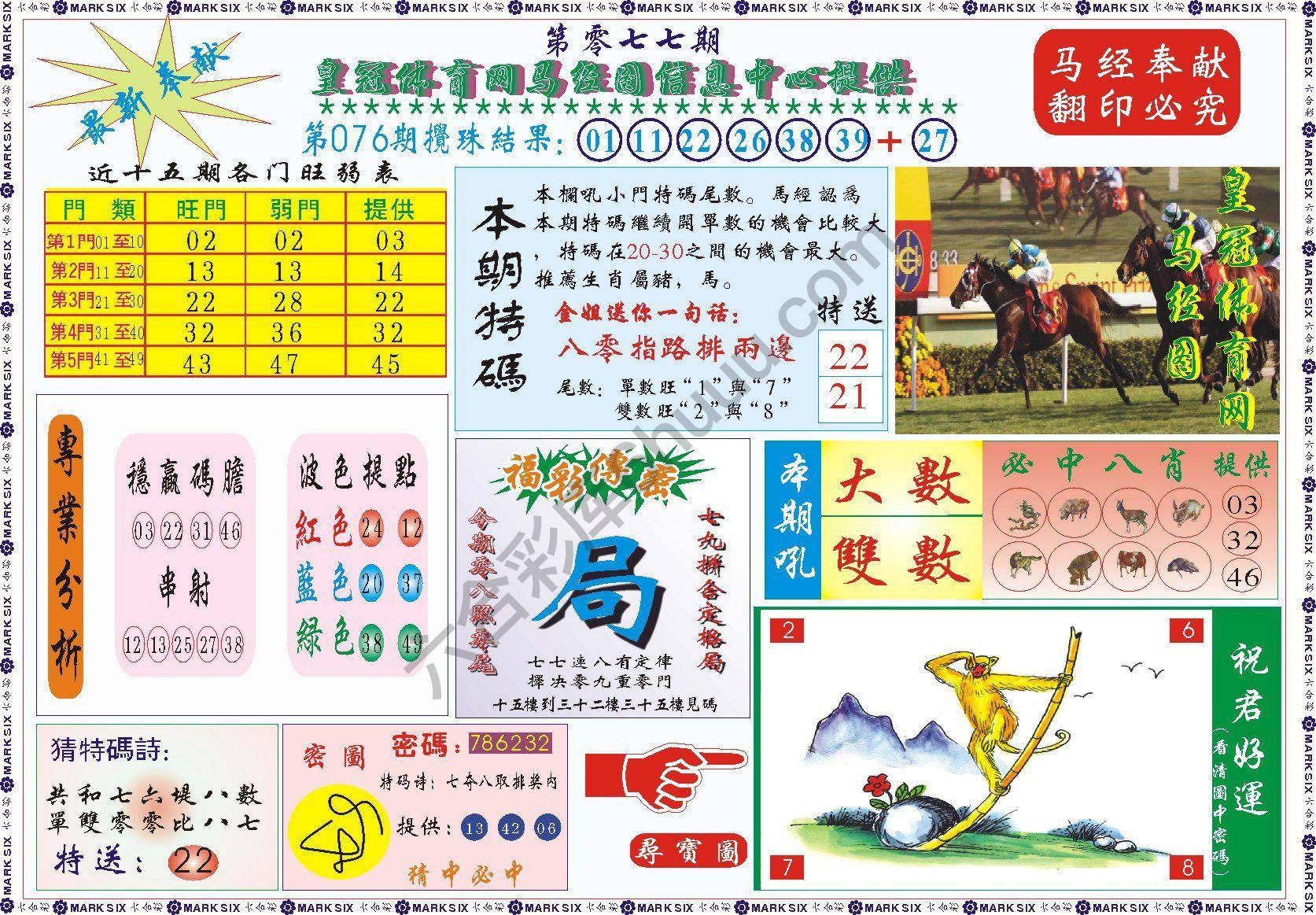 马经图记录