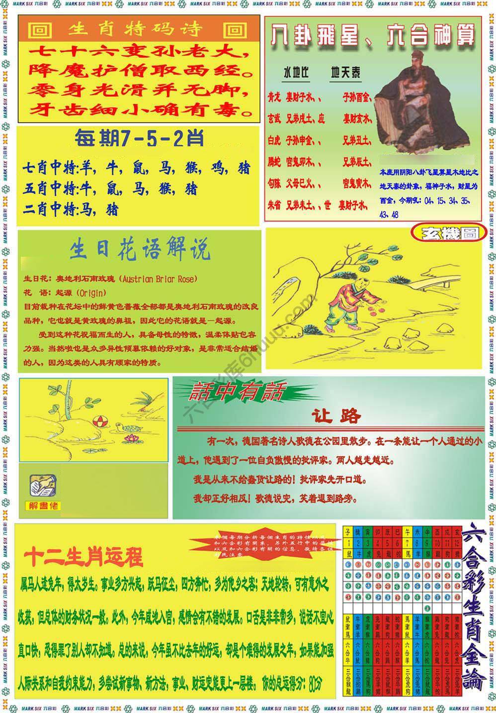 马经