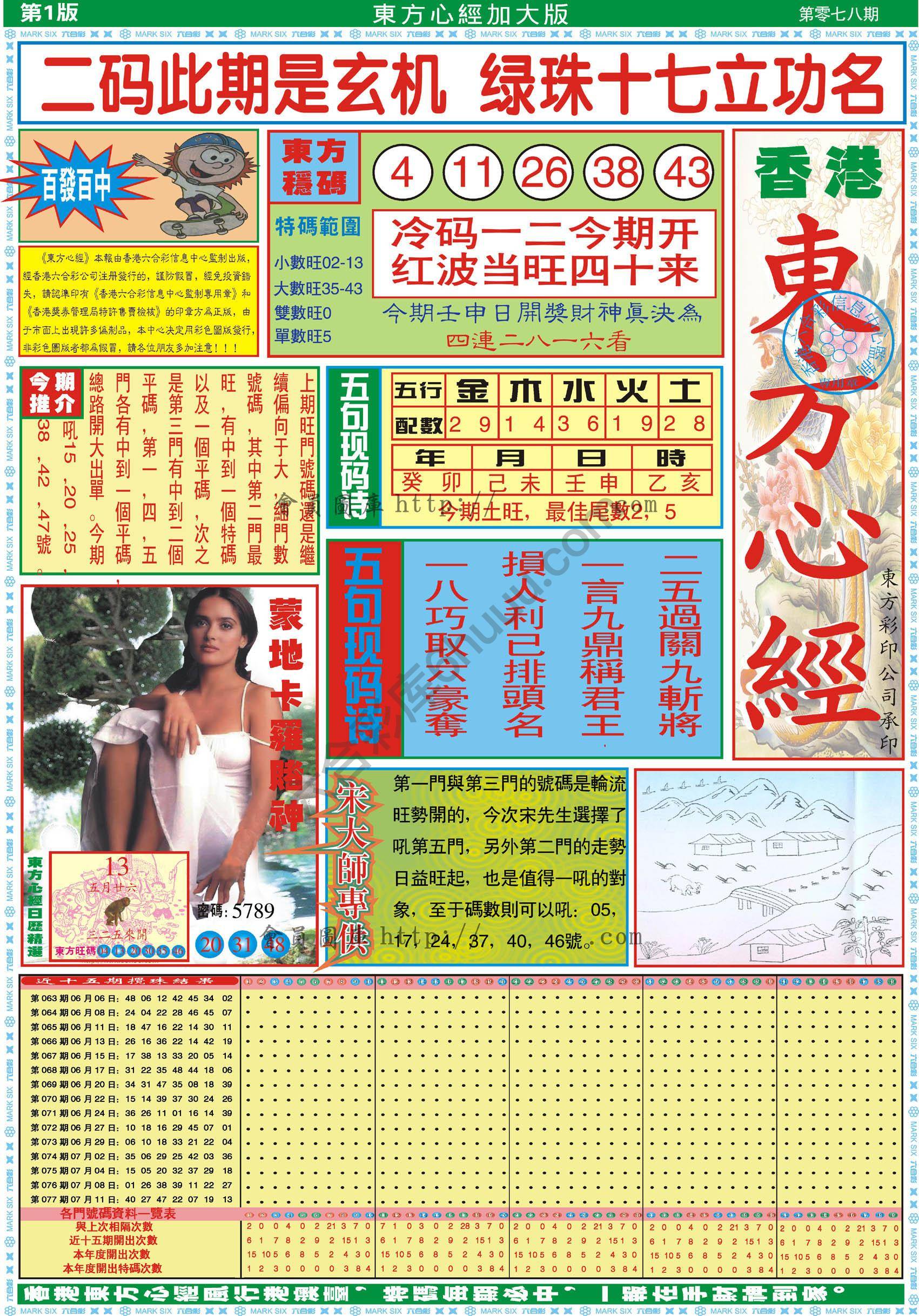 东方心经加大版