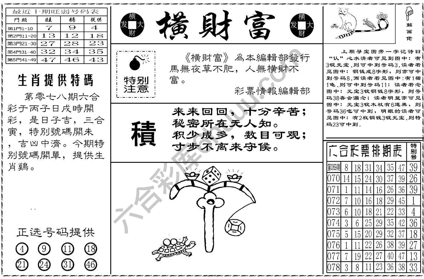 横财富