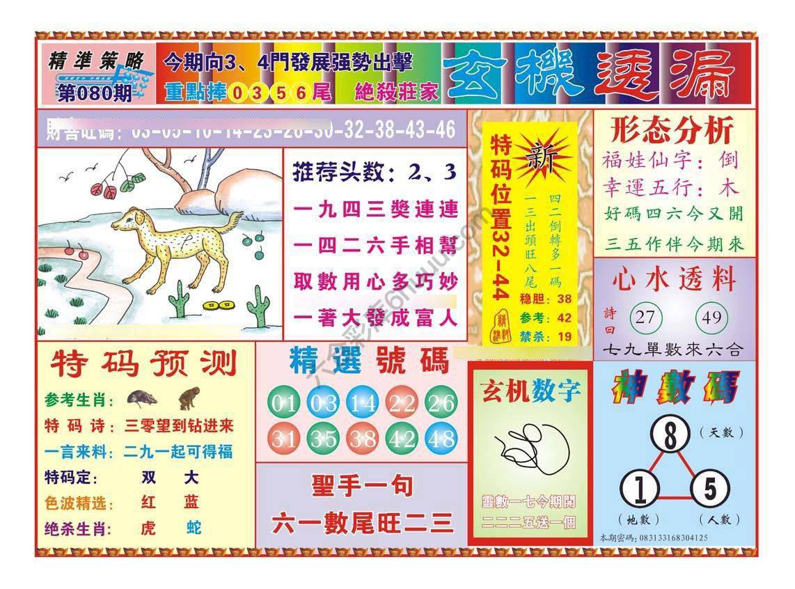 玄机透漏