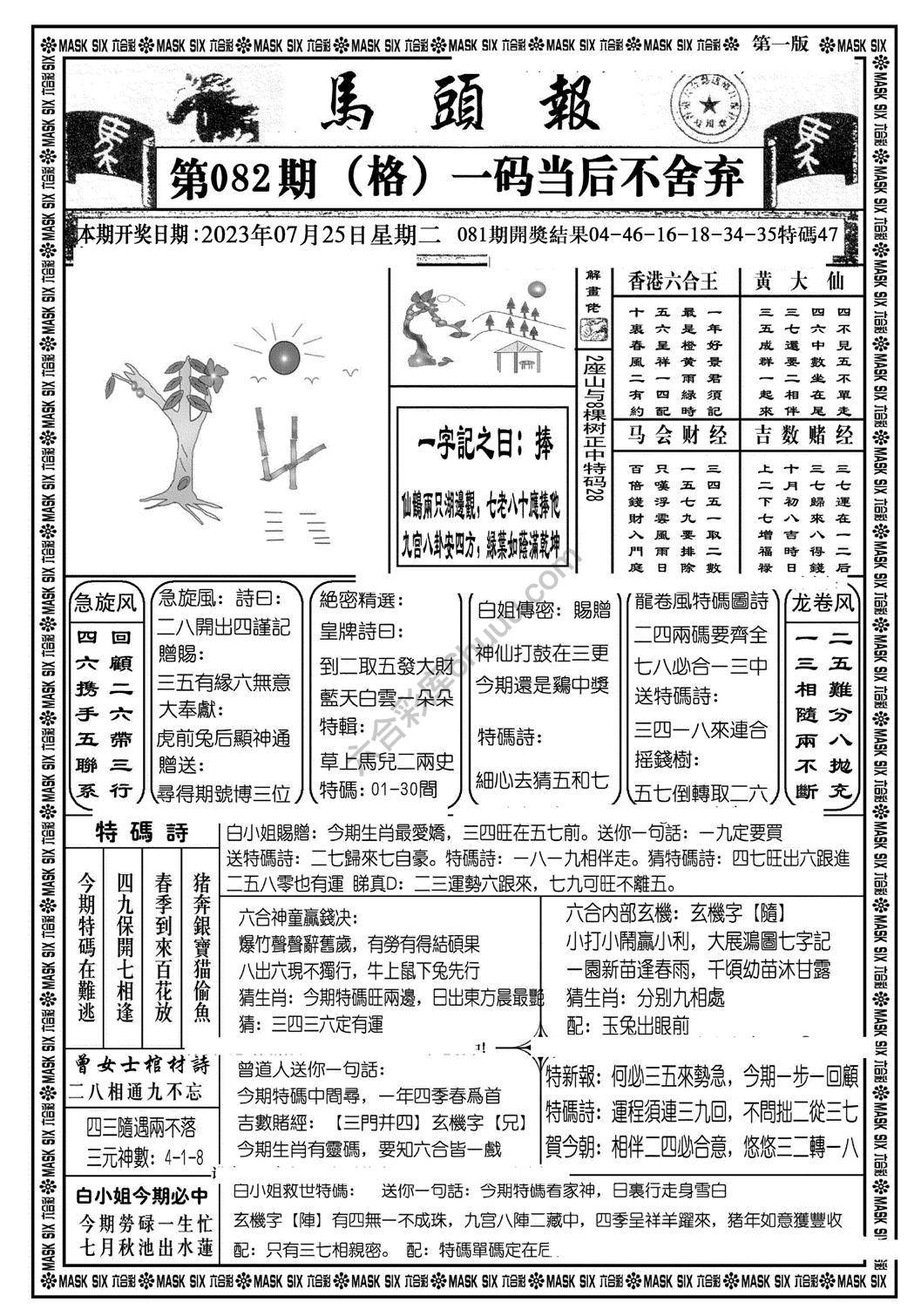 马头报