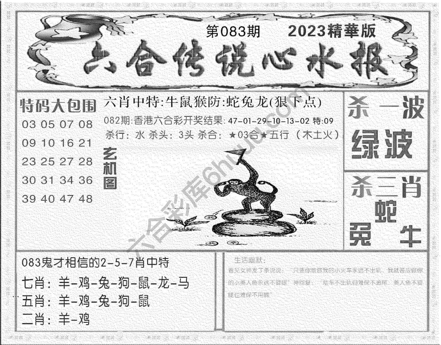 六合传说心水报