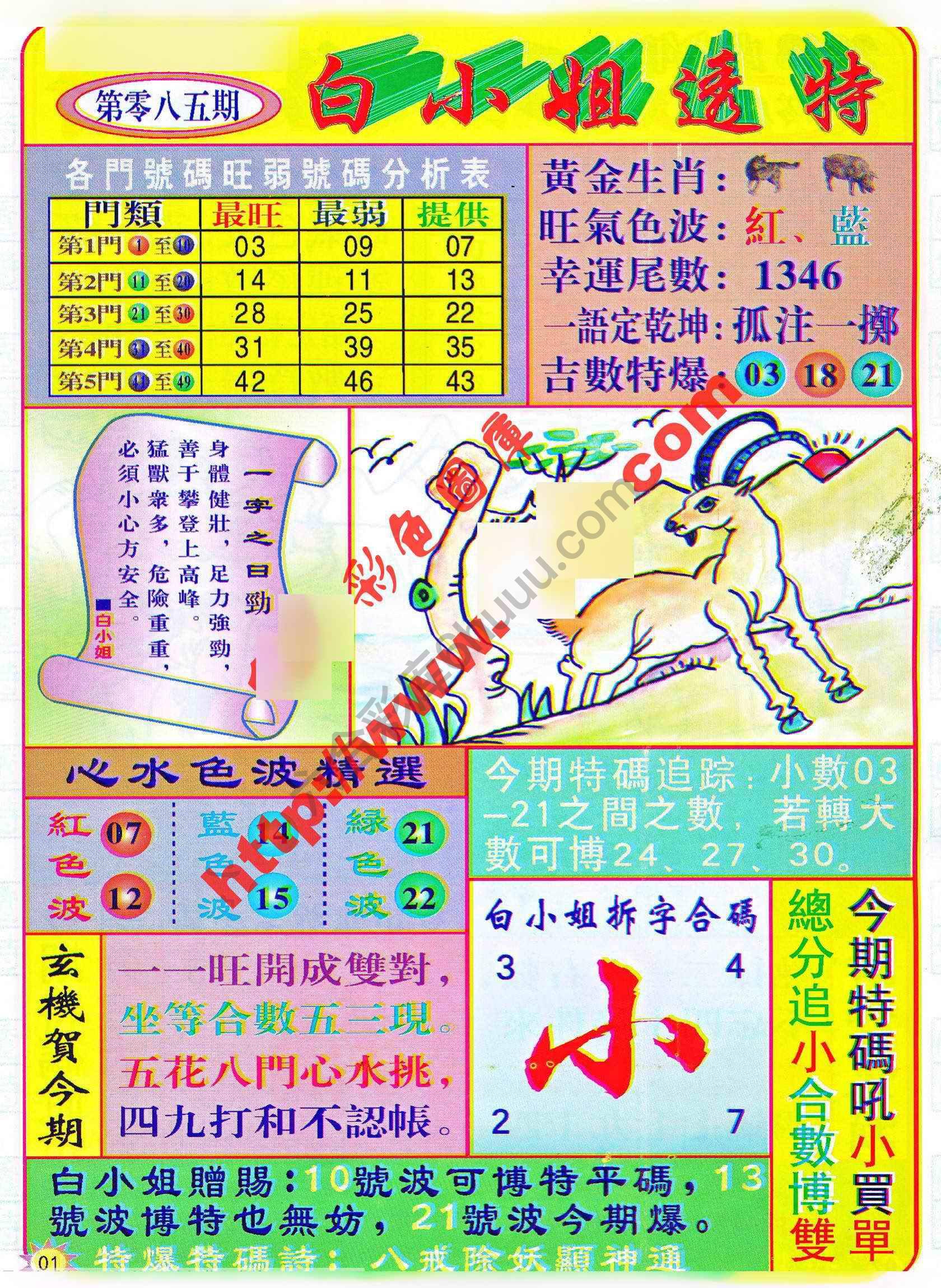 白小姐透特