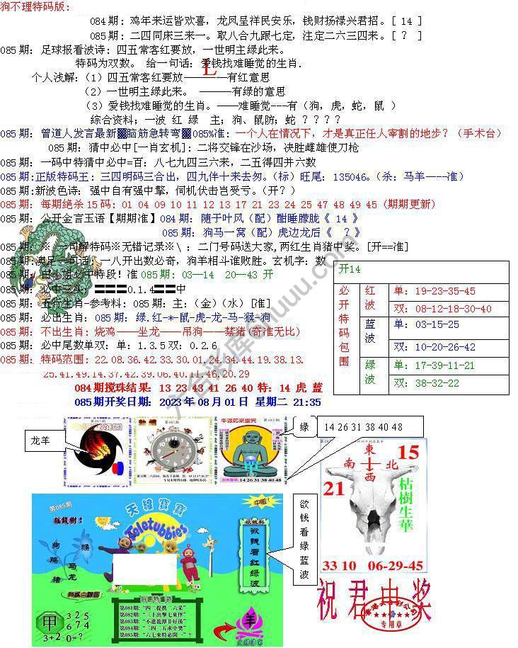 青龙五鬼报