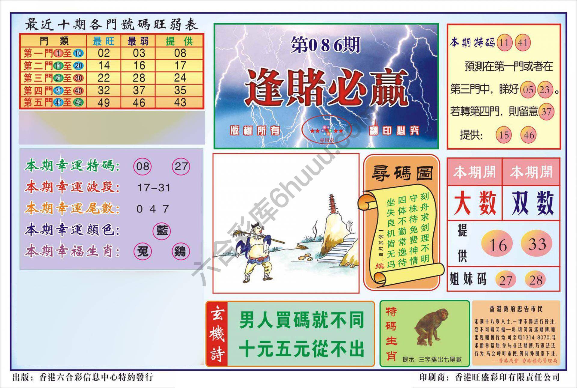 香港逢赌必羸