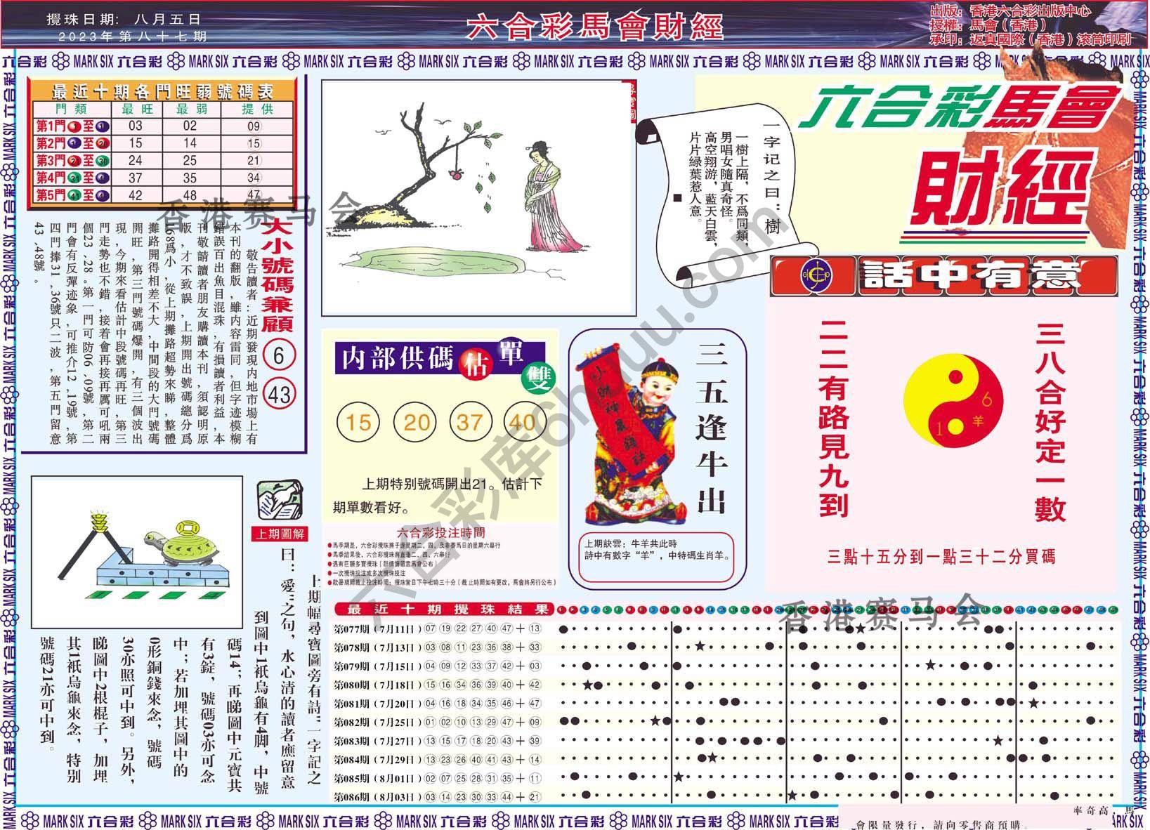 六合彩马会财经