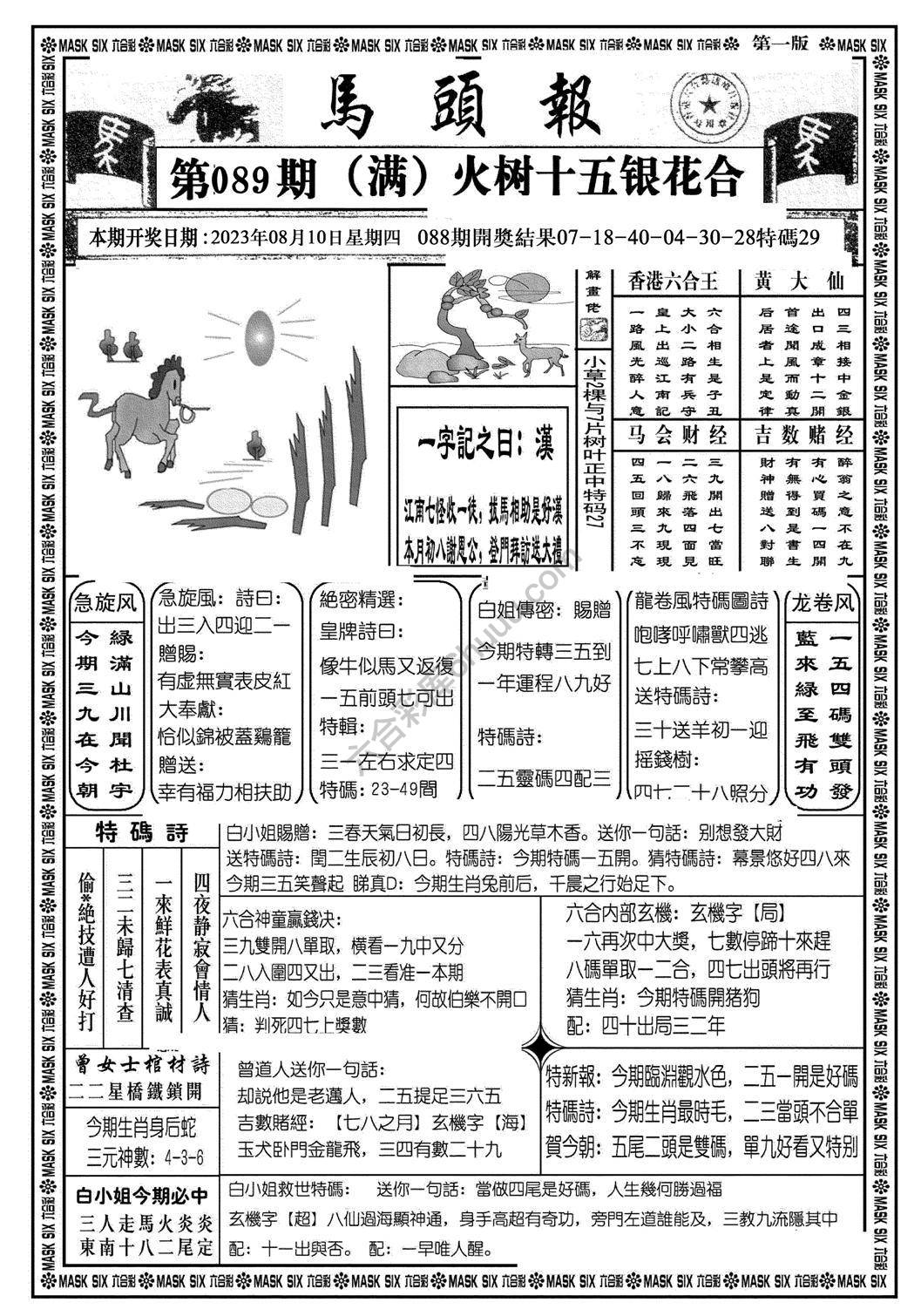 马头报