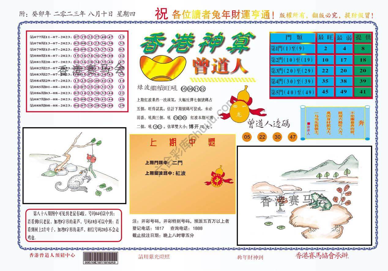 香港神算曾道人