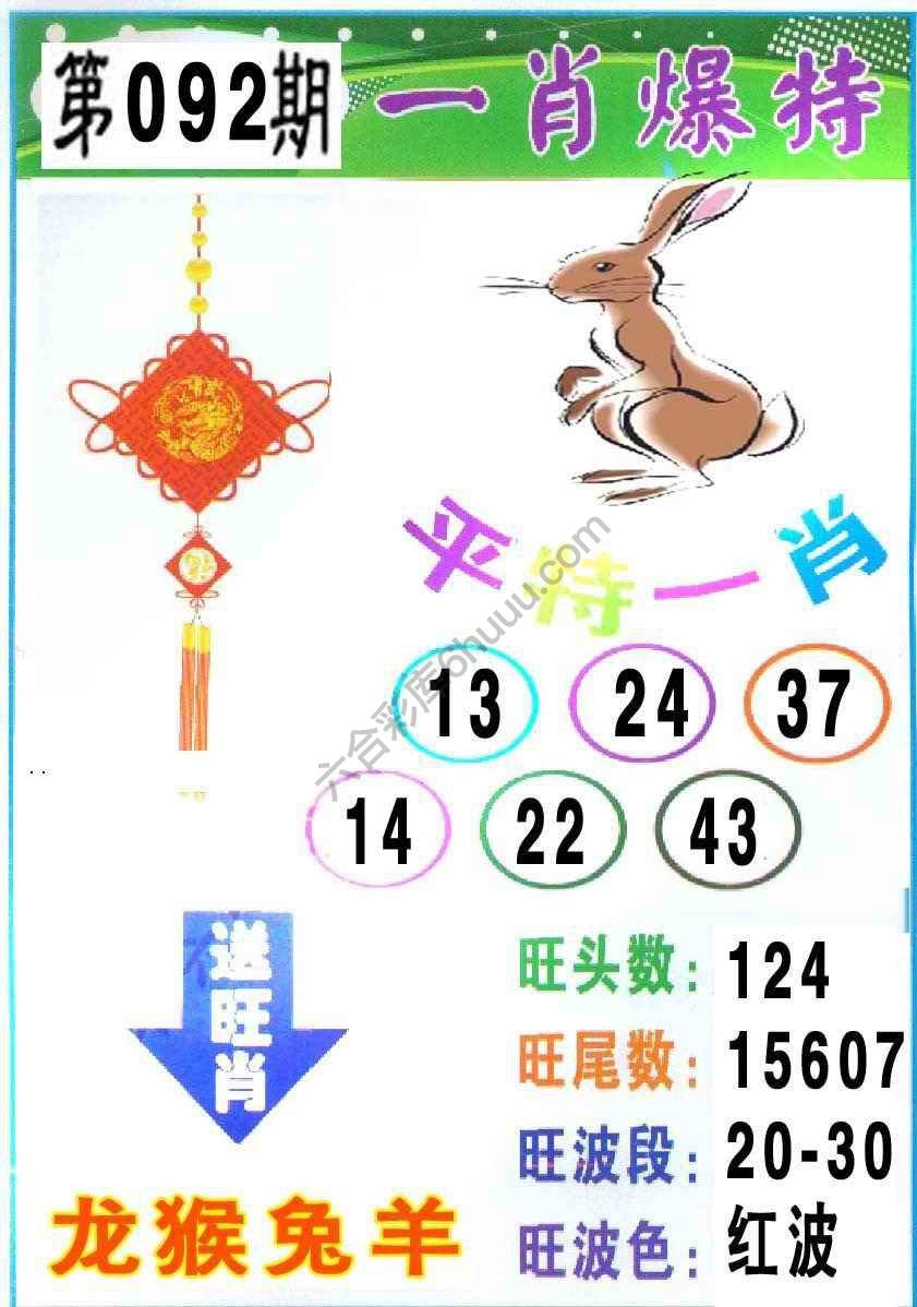 一肖爆特（新版）