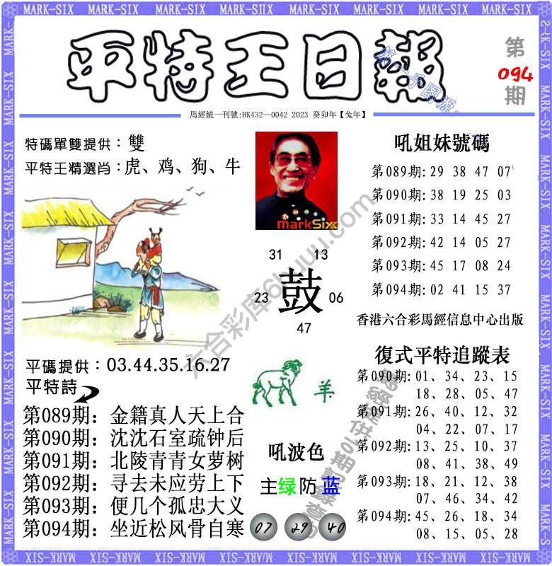 平特王日报