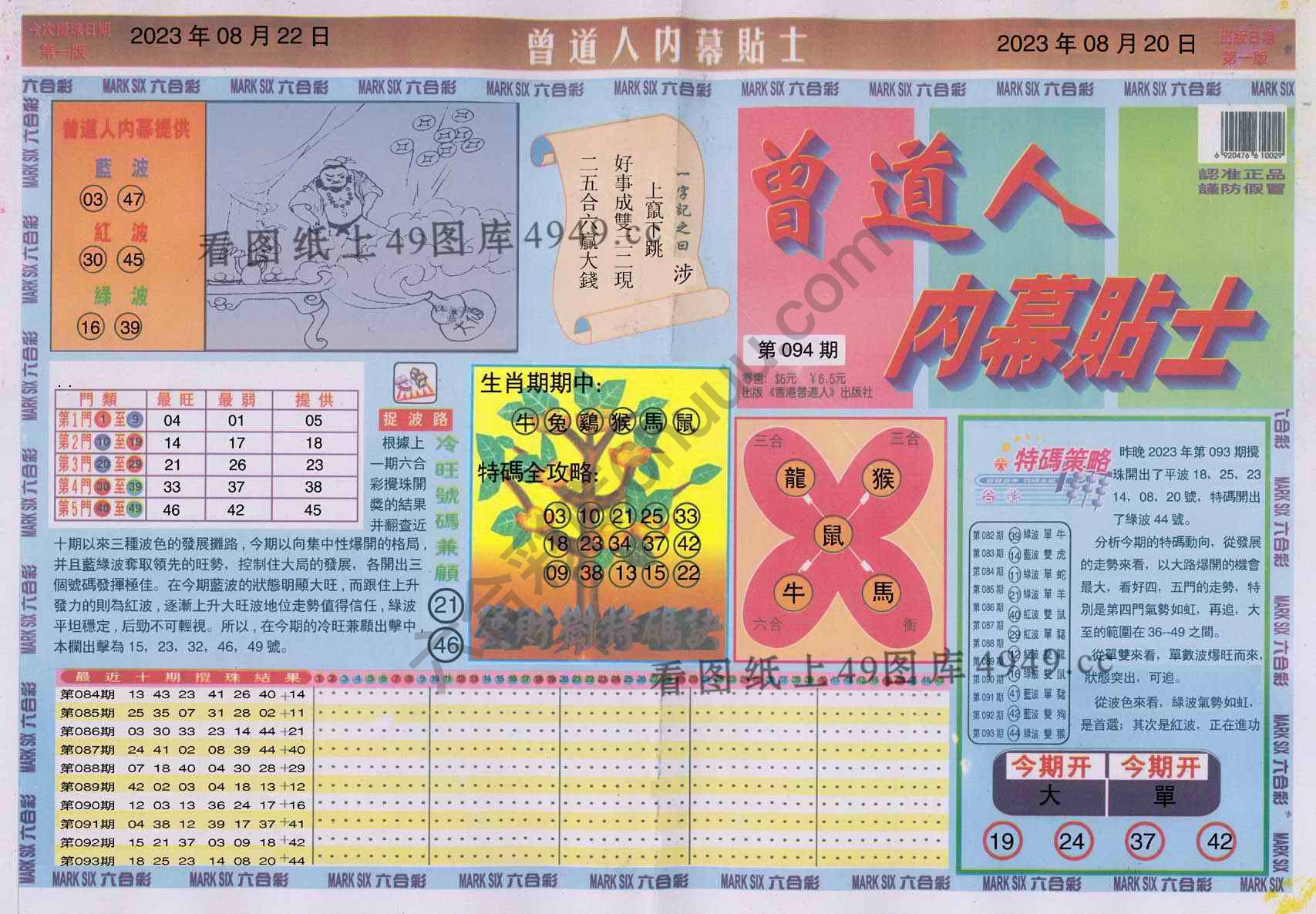 曾道人内幕贴士