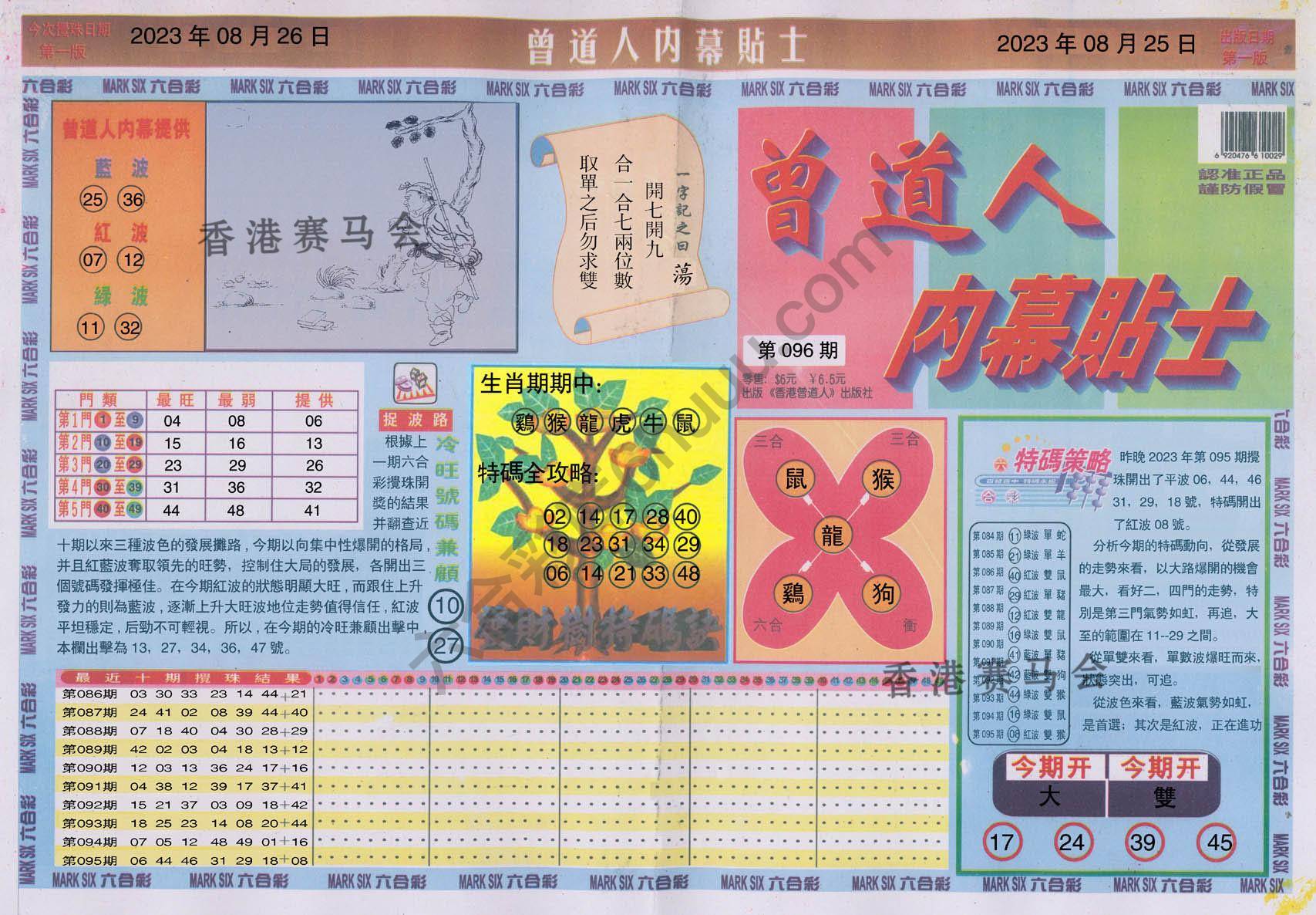 曾道人内幕贴士
