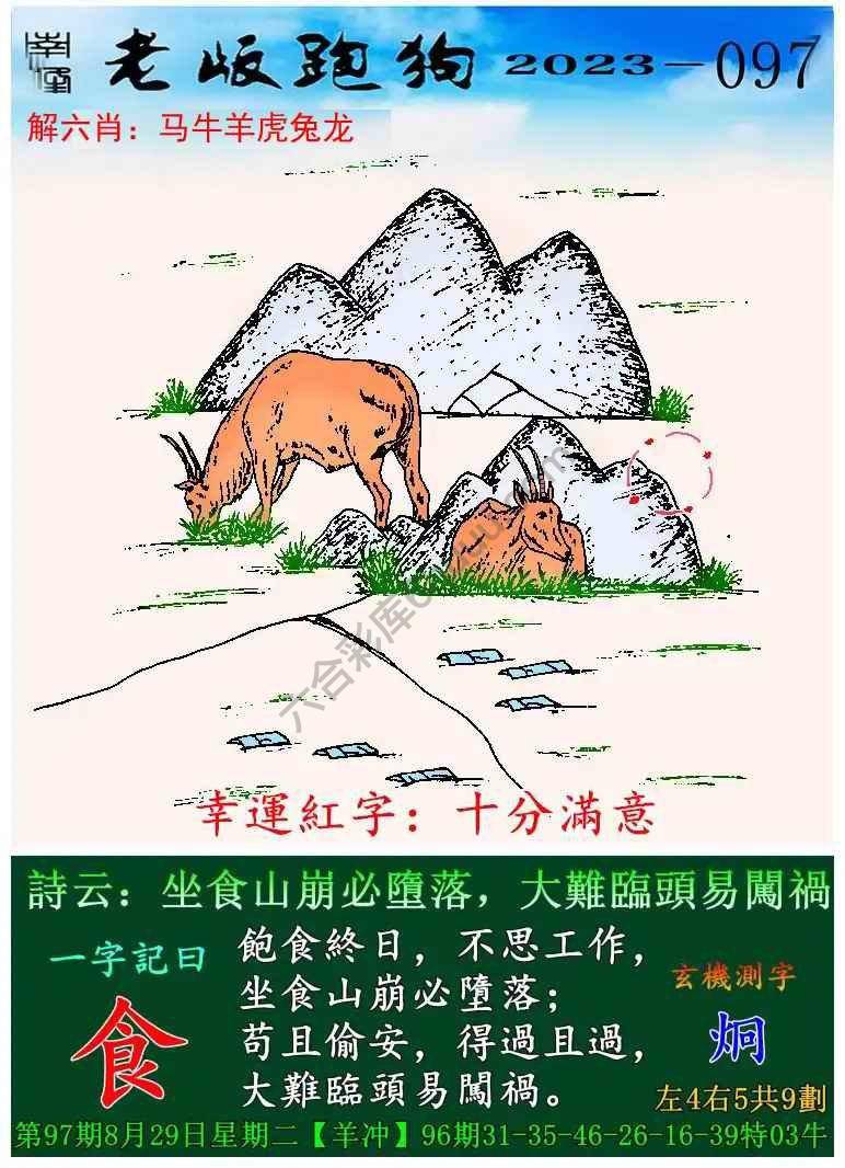 老版跑狗图