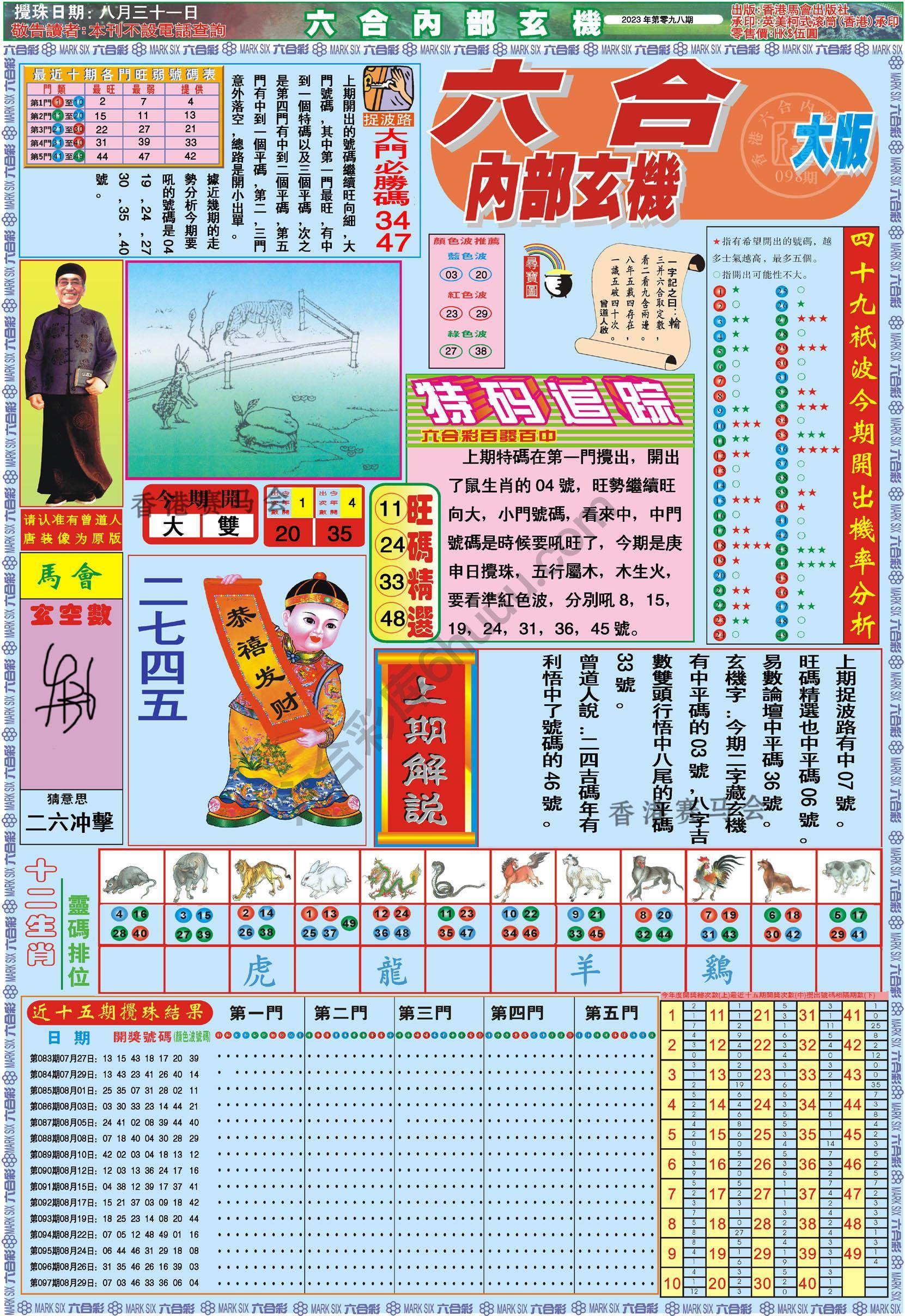 六合内部玄机