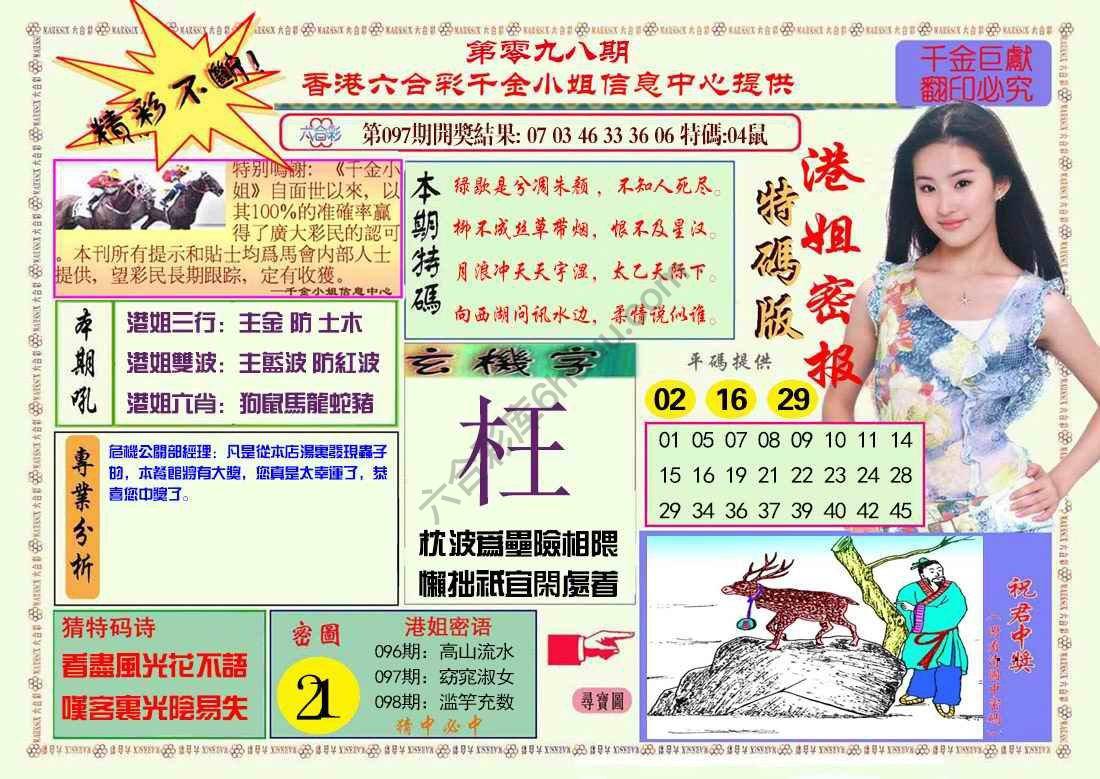 港姐密报