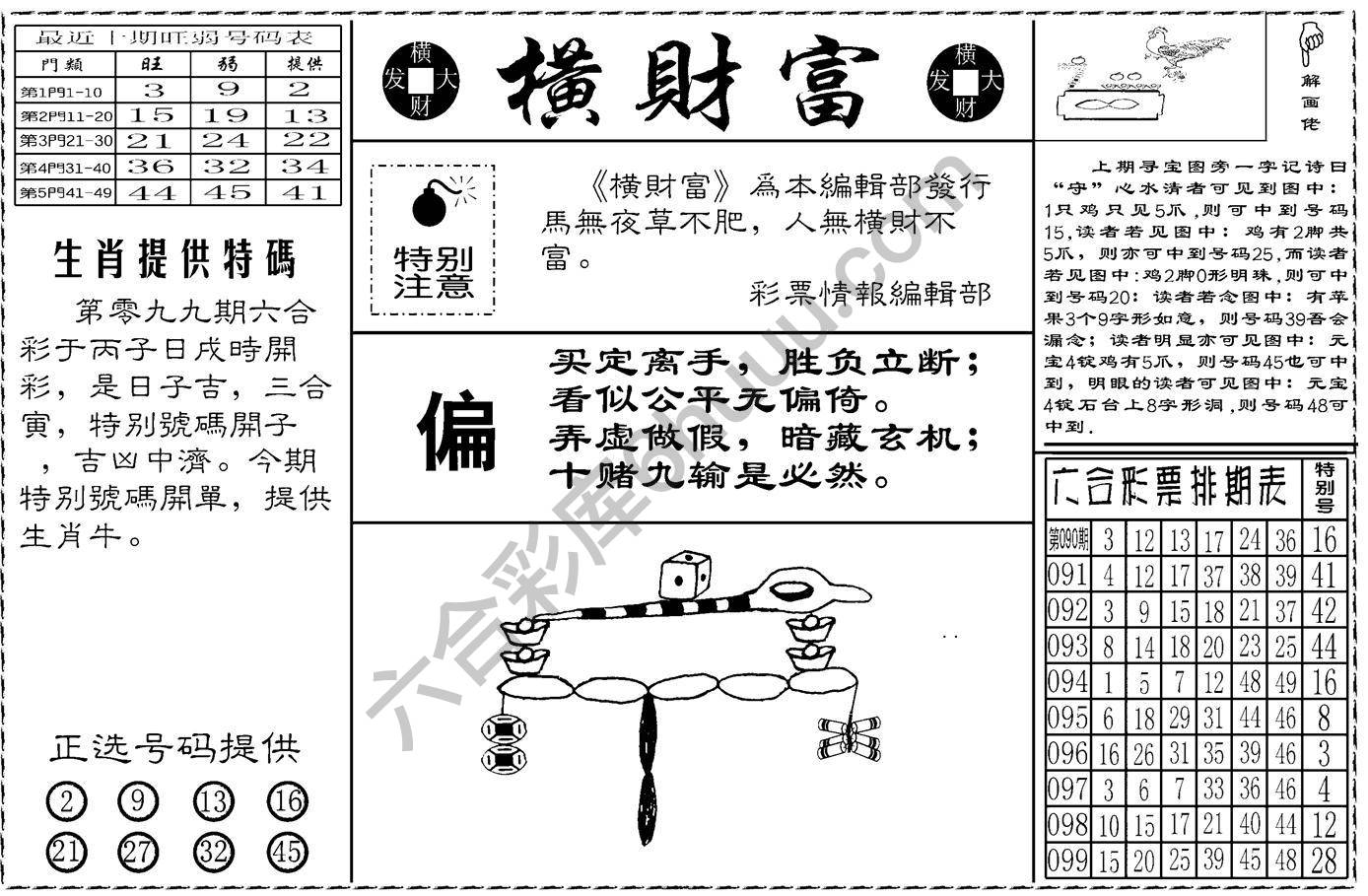 横财富