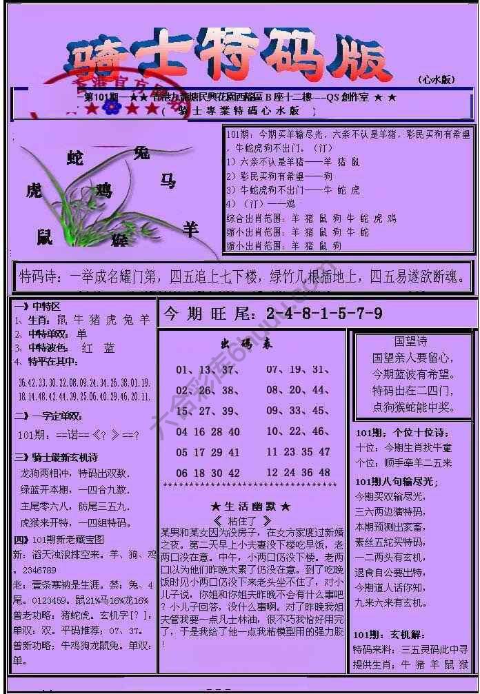 另类骑士特码版