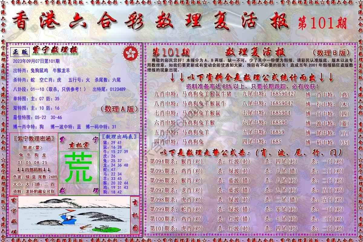 数理复活报