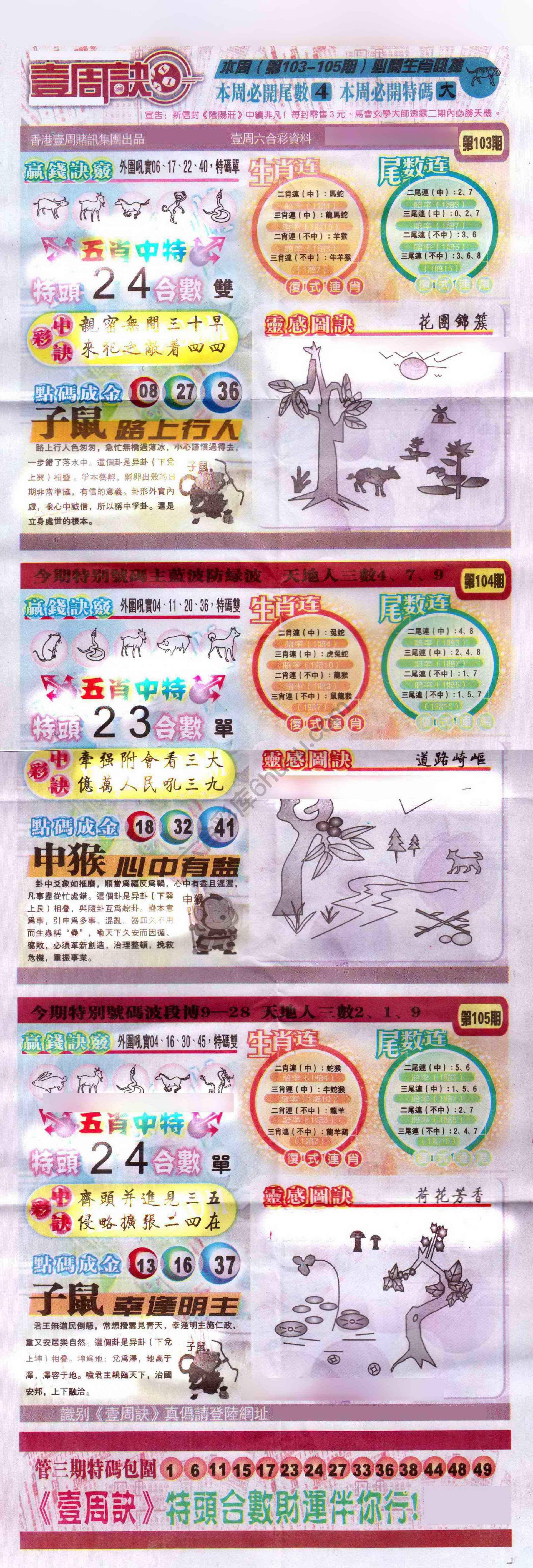 一周决