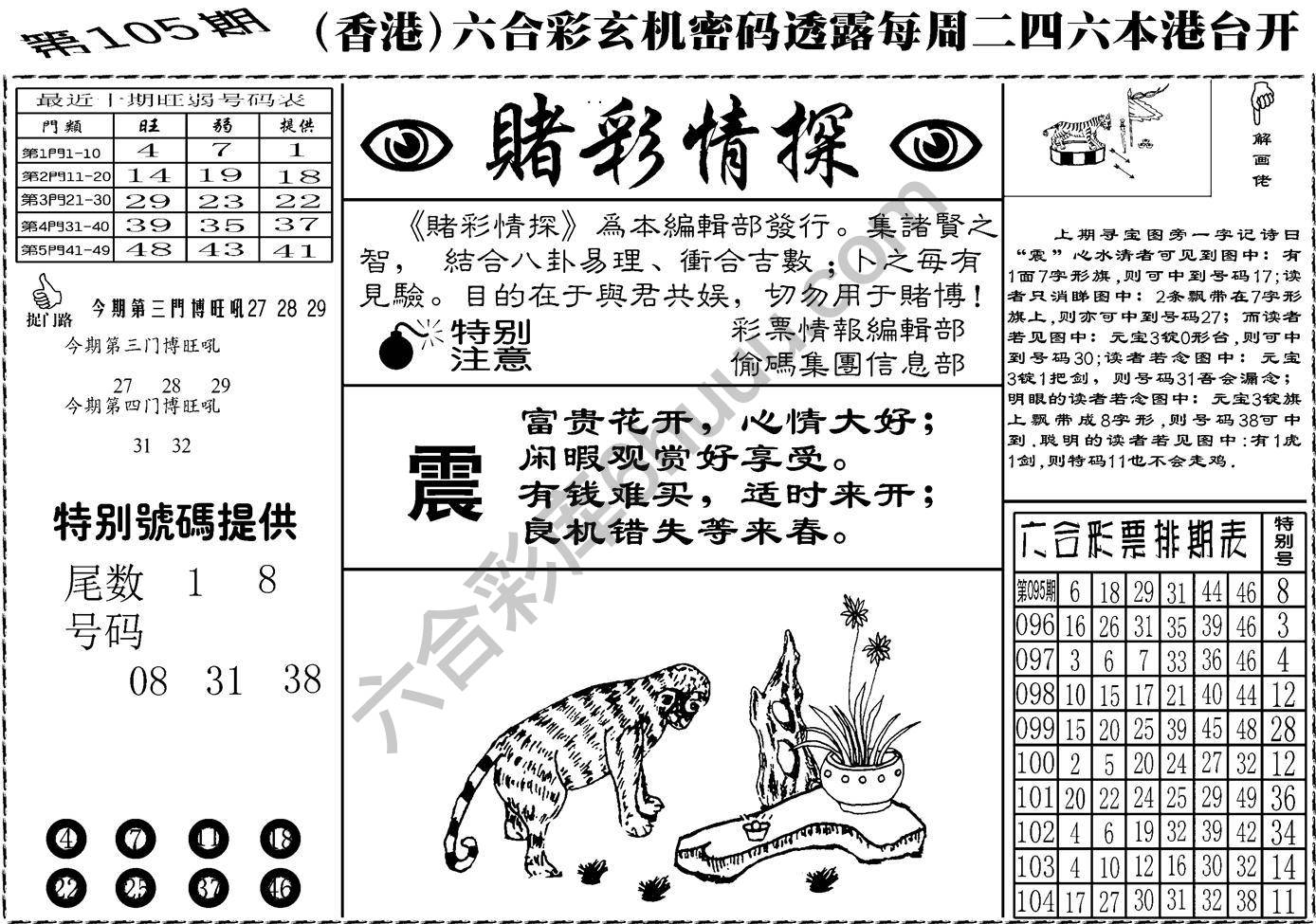 赌彩情探