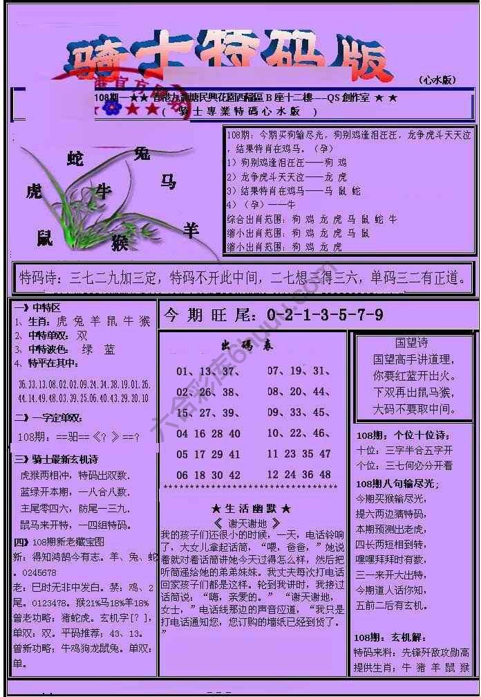 另类骑士特码版