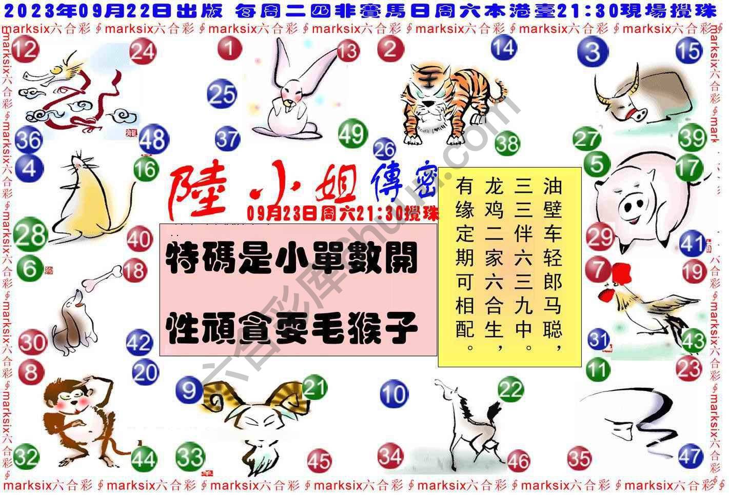陆小姐传密