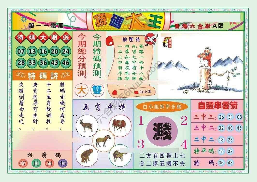 特码大王