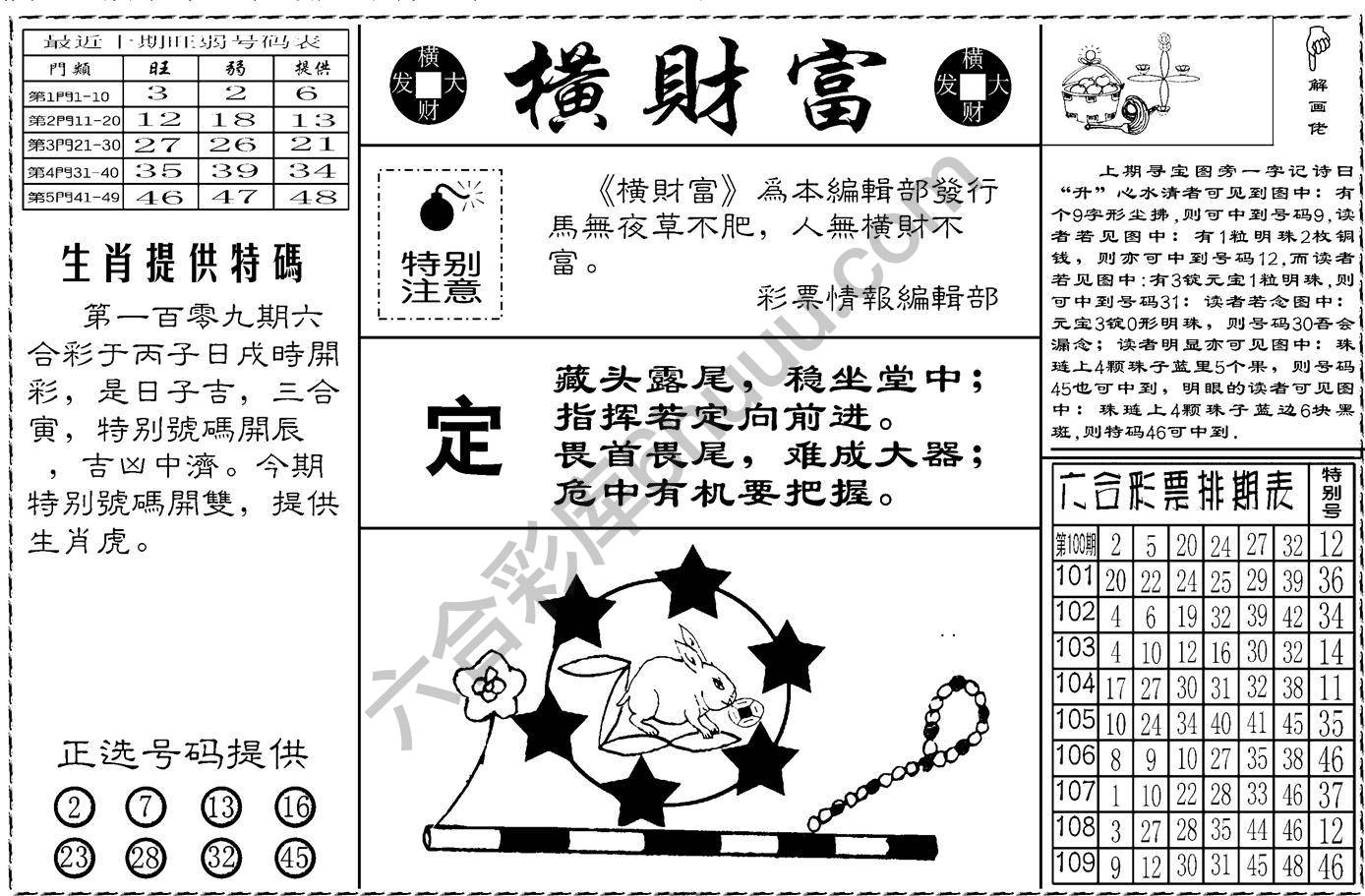 横财富