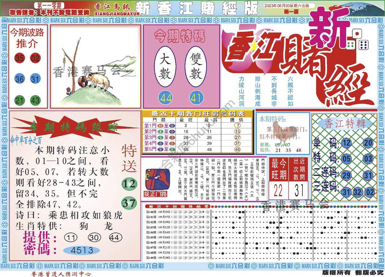 新香江赌经