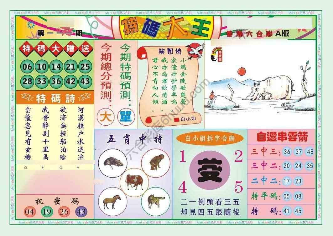 特码大王