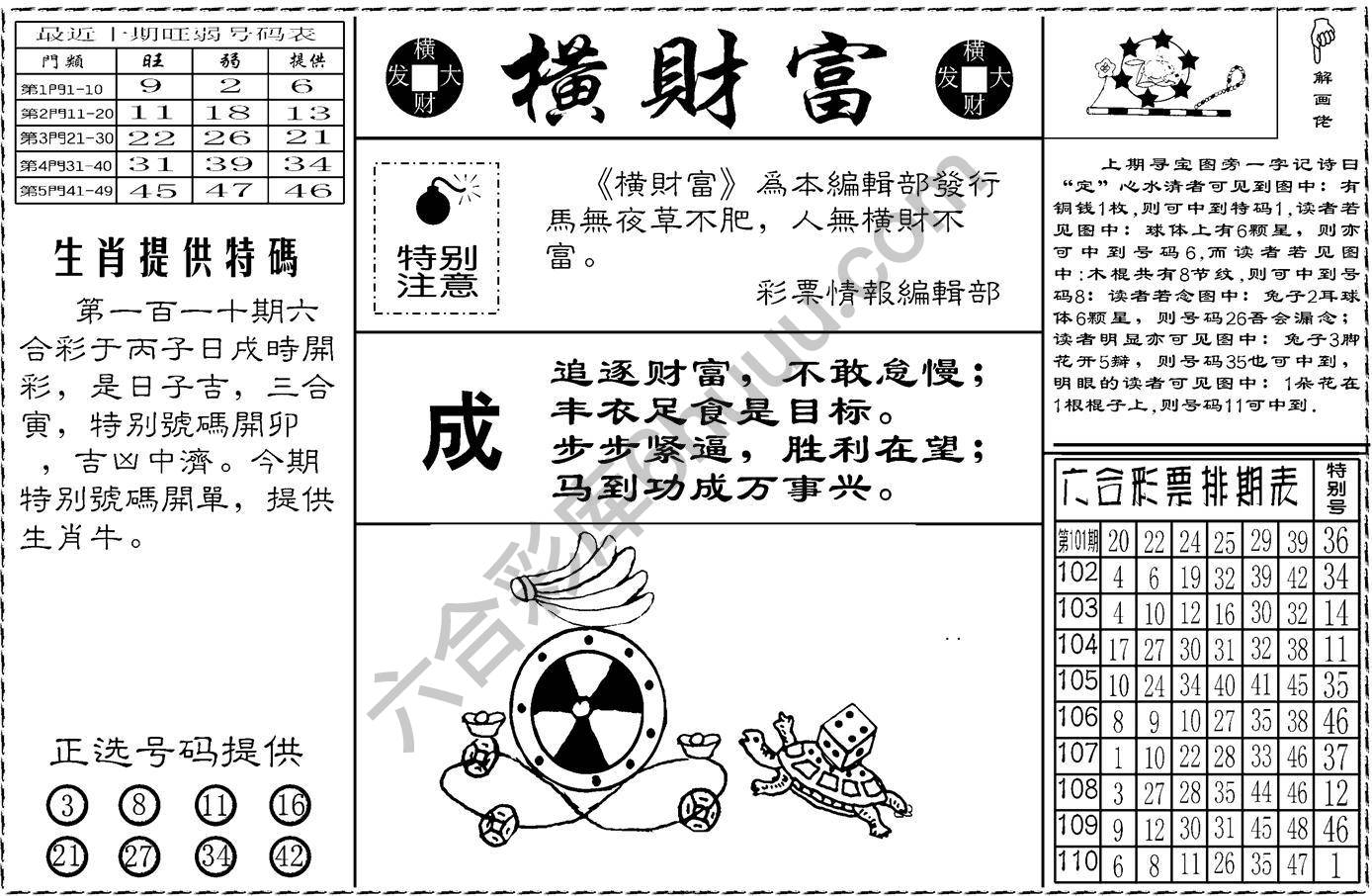 横财富