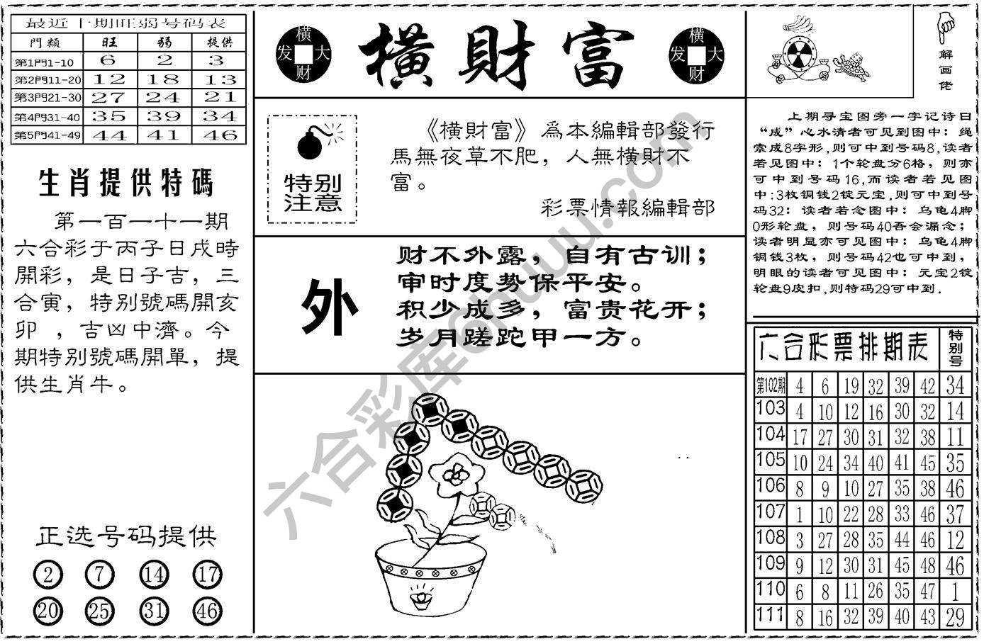 横财富