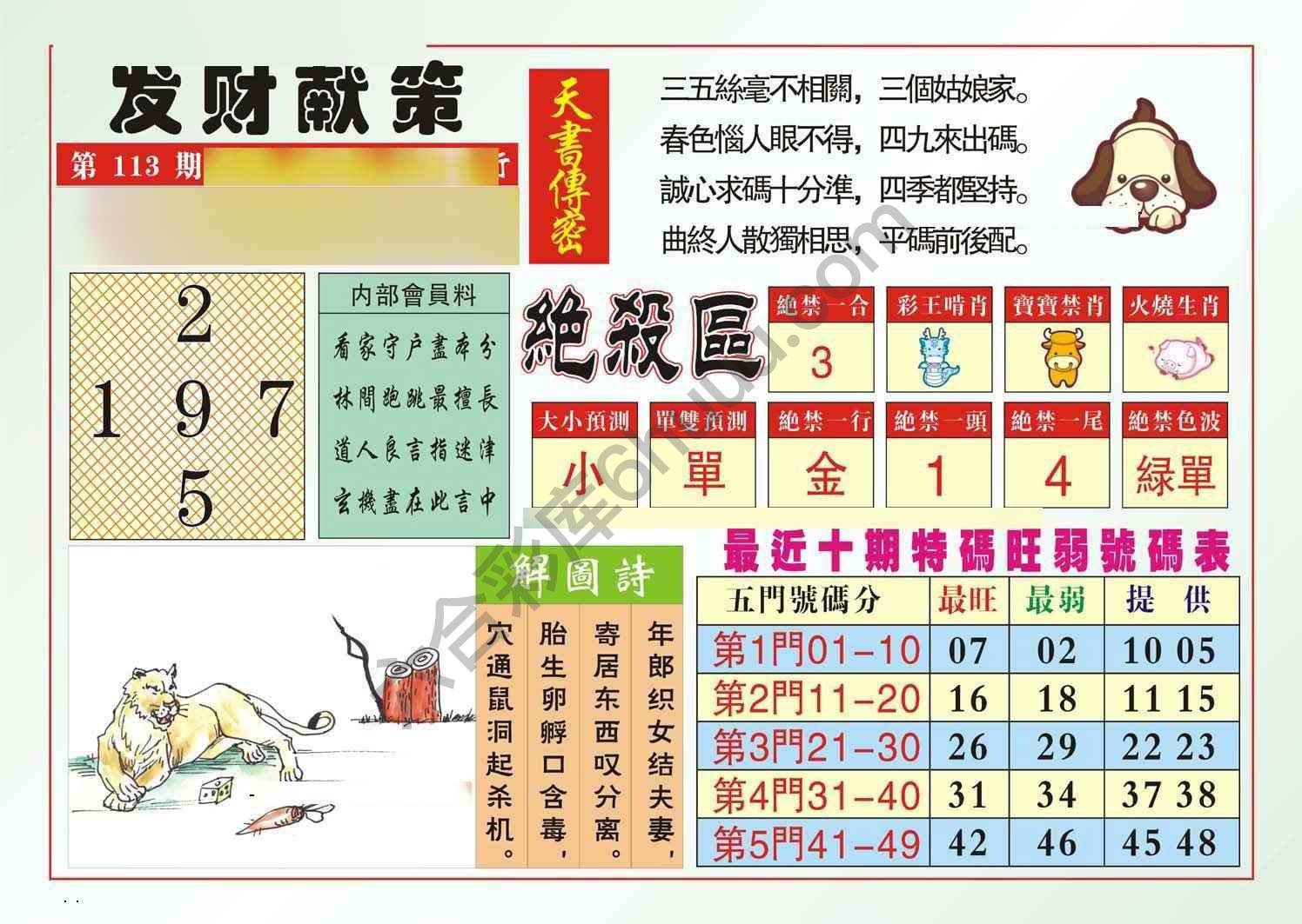 发财献策